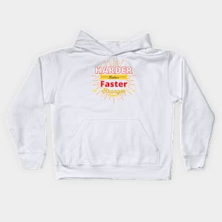 Harder Better Faster Stronger Kids Hoodie